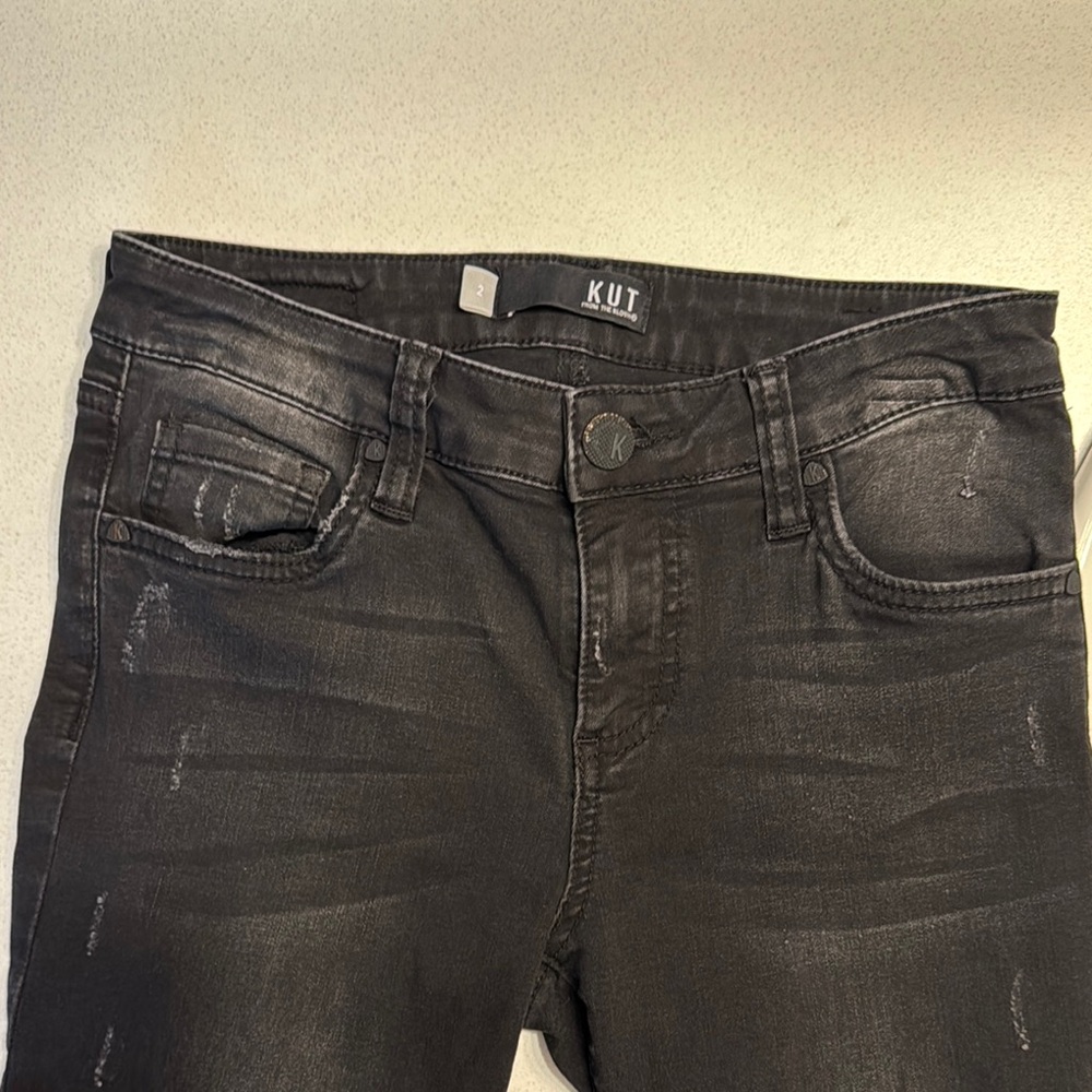 Kut from the Kloth Black Skinny Jeans
